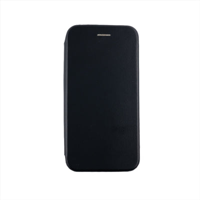 Husa iPhone 14, Negru, Tip Carte ,Imitatie Piele