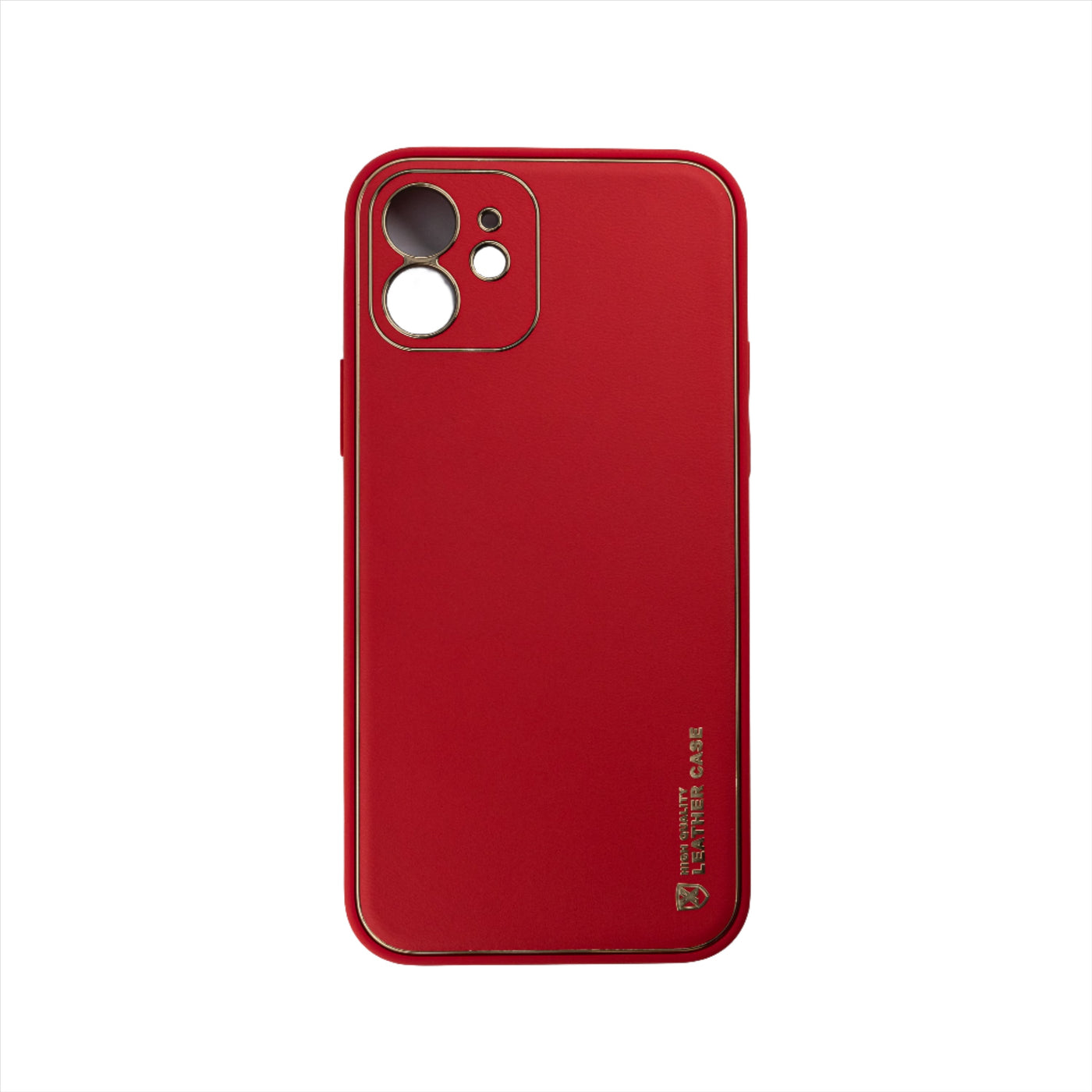 Husa iPhone 11 , Imitatie Piele , Rosu