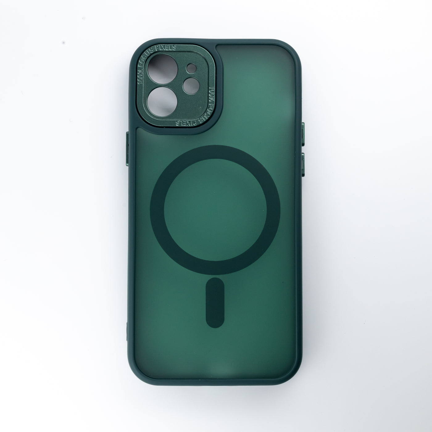 Husa iPhone 11, Verde, Silicon Mat, TPU