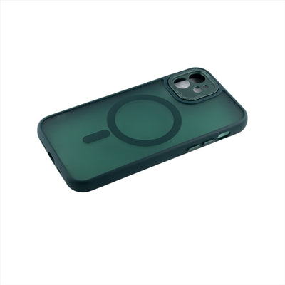 Husa iPhone 11, Verde, Silicon Mat, TPU