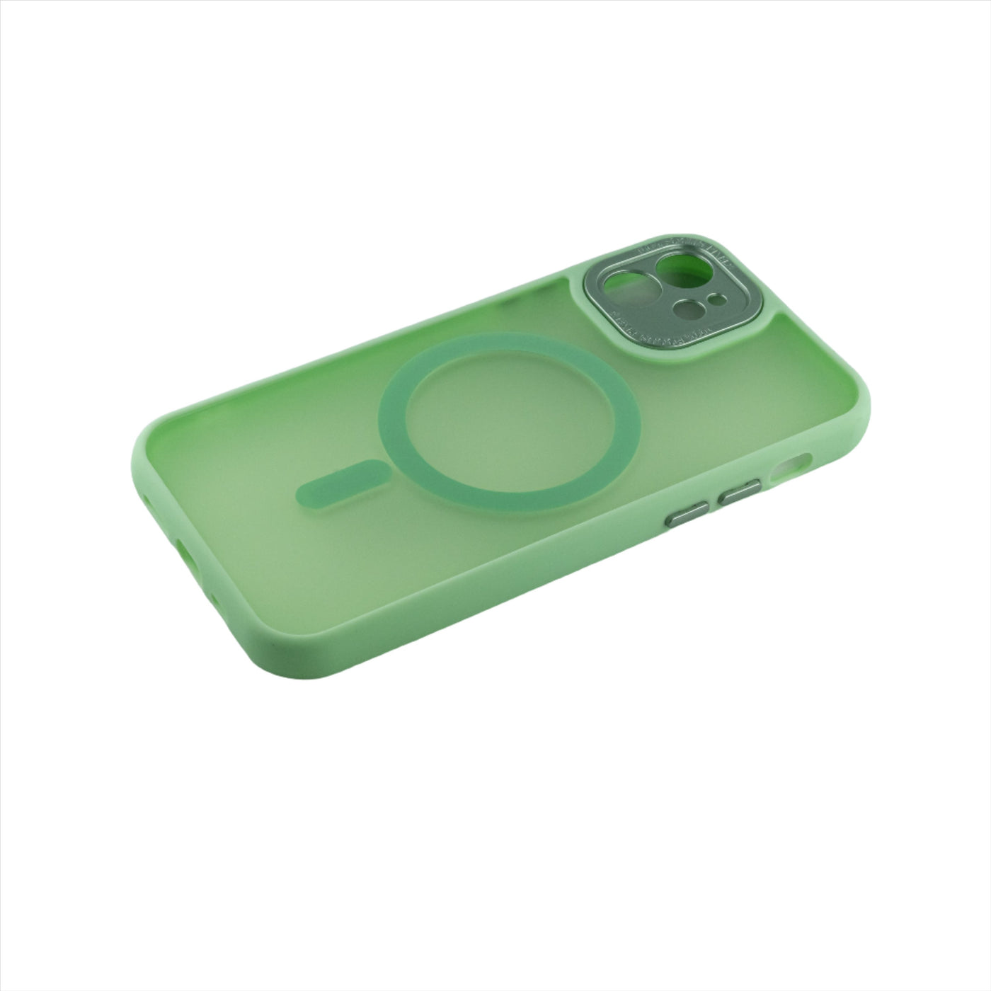 Husa iPhone 11 Verde Deschis, Silicon Mat, TPU