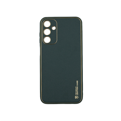 Husa Samsung A14, Verde, Luxury Leather