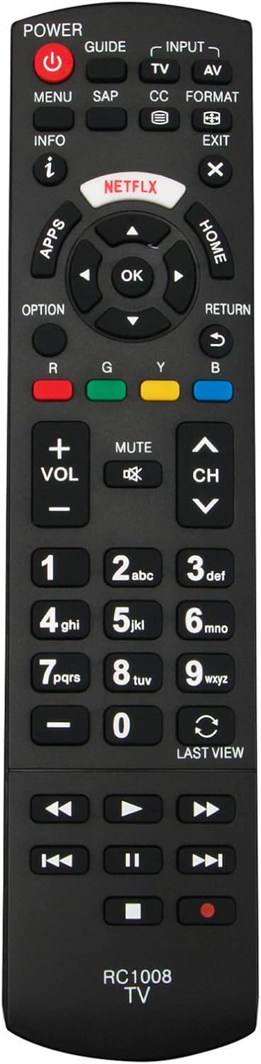 Telecomanda LCD/LED Panasonic, RC1008