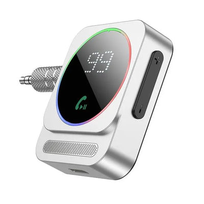 Receptor audio Borofone BC52 True Way, Bluetooth, AUX, argintiu