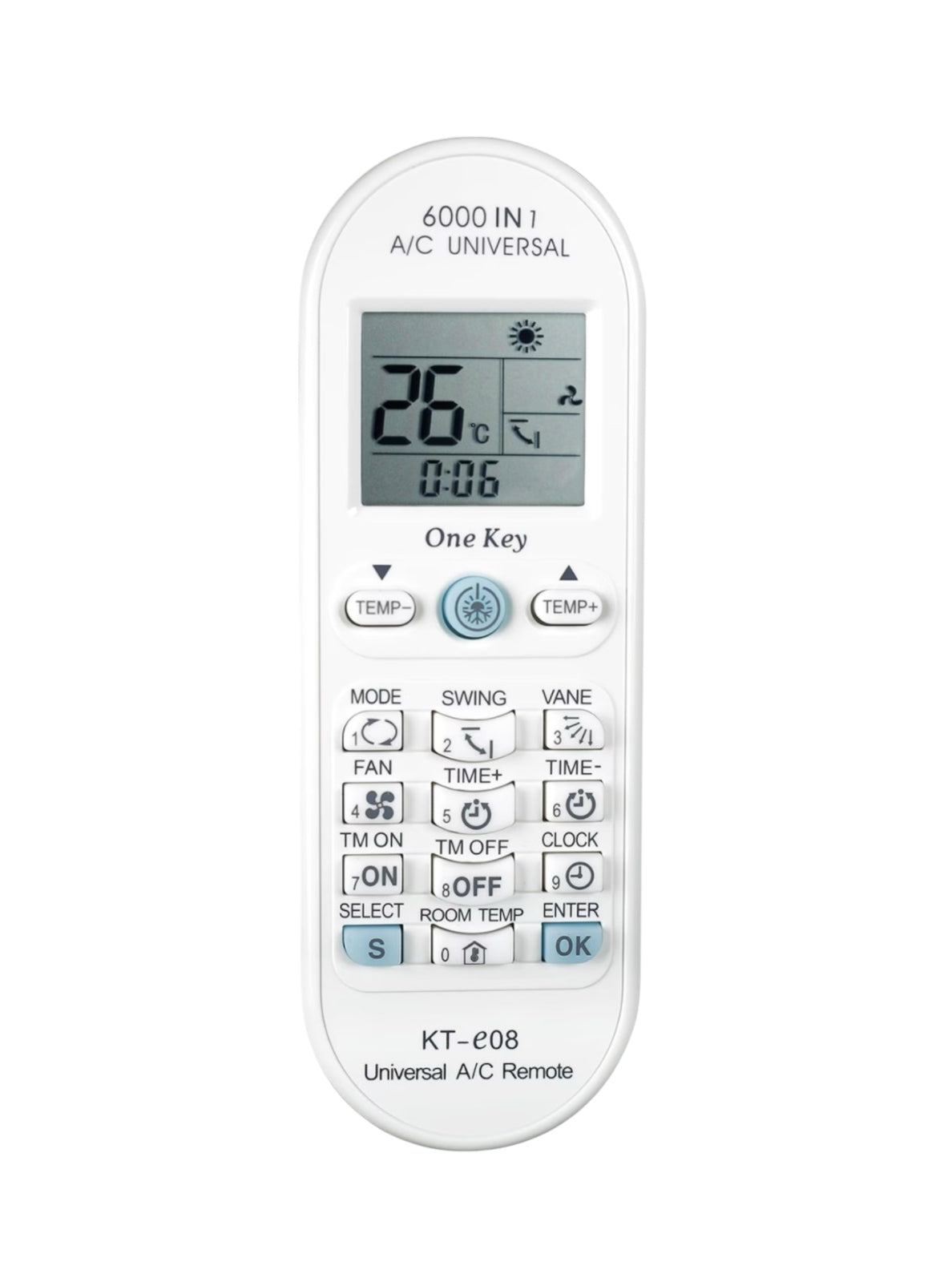 Telecomandă Universala Aer Condiționat K-e08 – 6000 în 1