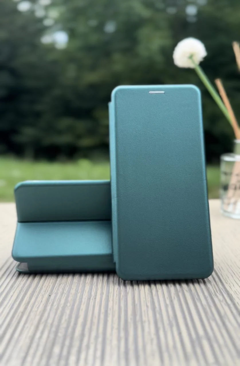 Husa Carte Samsung A55, Verde