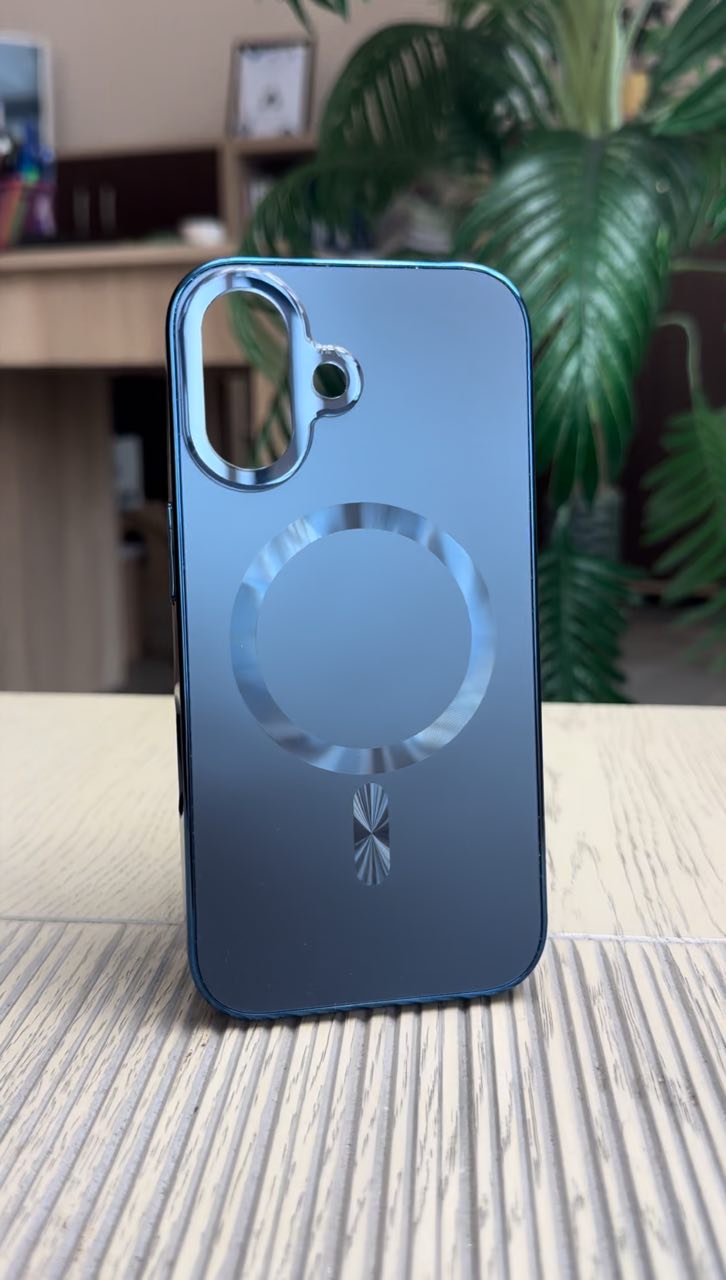 Husa iPhone 16, MagSafe,  Albastru Inchis