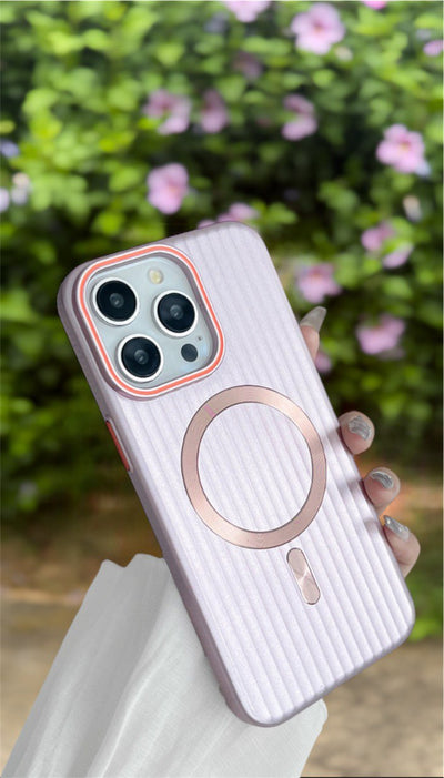 Husa iPhone 14, MagSafe, Roz
