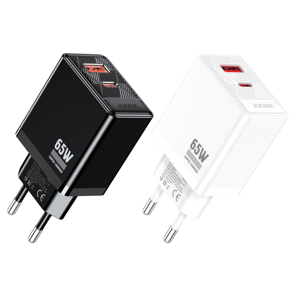 Incarcator Rapid Jokade JB089 65W 1x USB-C PD 1x USB