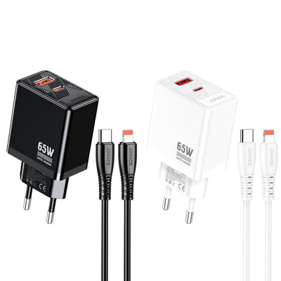 Incarcator Rapid Jokade JB090 65W + Cablu Tip-C la Tip-C