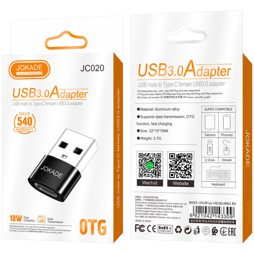 Adaptor Jokade JC020 USB3.0 la Tip C