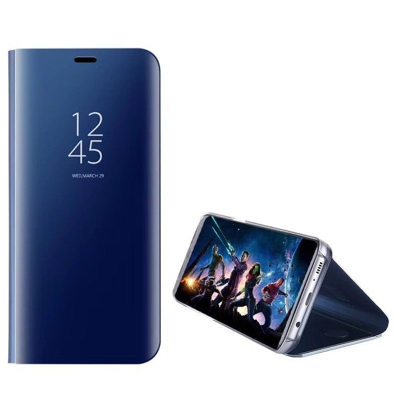 Husa Carte Huawei P30 Pro, Albastru, Oglinda