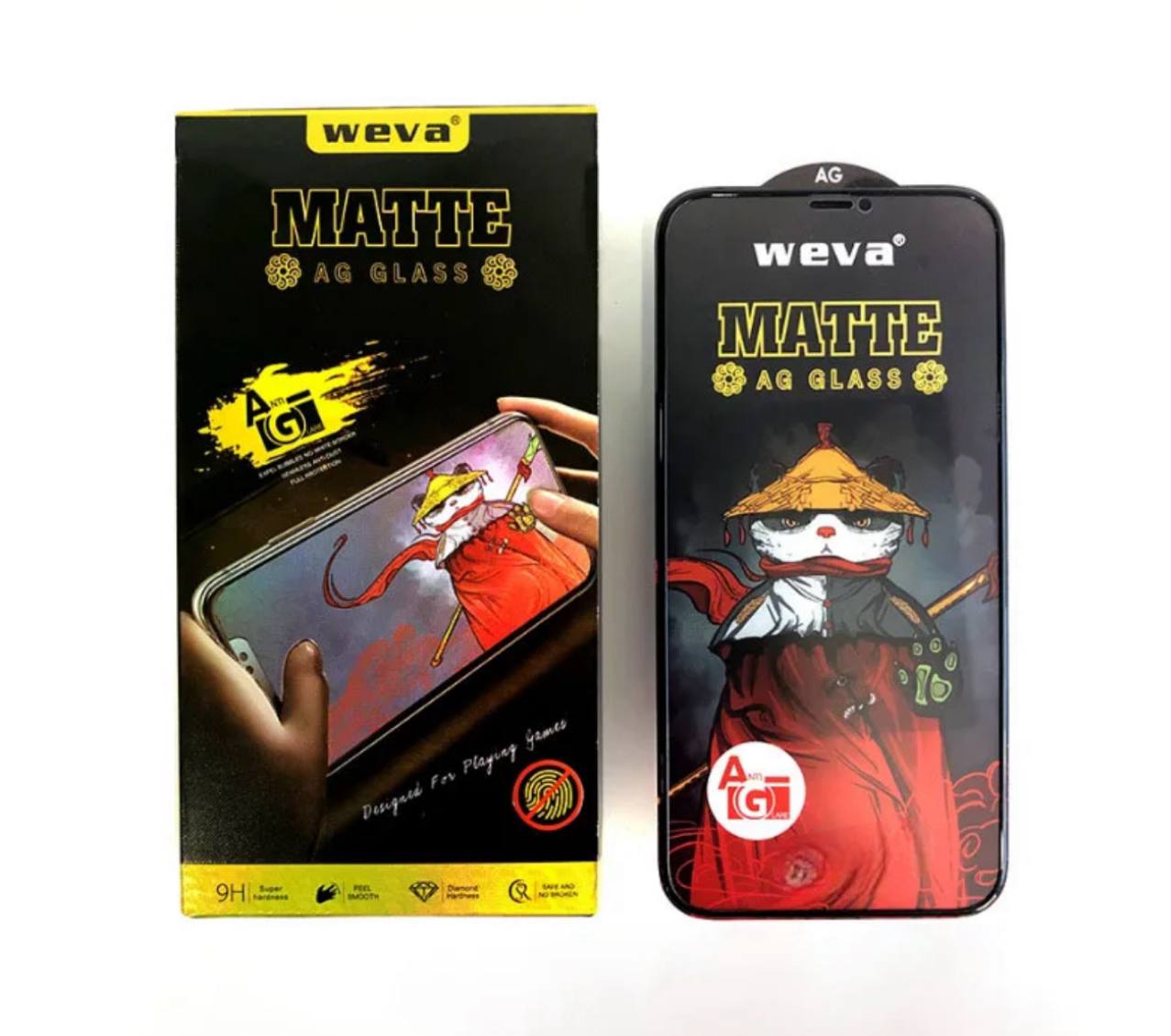 Folie Sticla Matte,Calitate 9H,Anti-Alunecare, Playing Game Frame, 0.30mm pentru iPhone XS Max