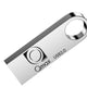 Memorie USB Qmax 256GB, USB 2.0, Gri Metal, High Speed
