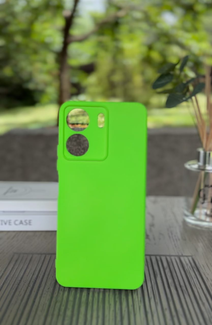 Husa Redmi 13C 4G, Verde Neon, Silicon