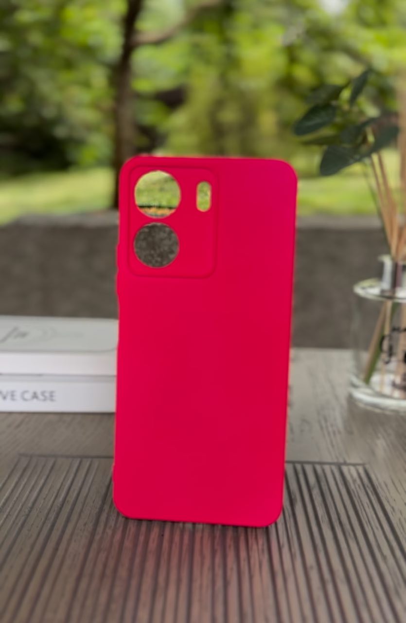 Husa Redmi 13C 4G, Fuchsia, Silicon