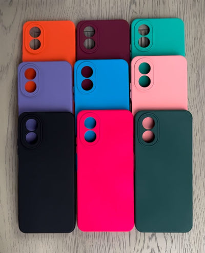 Husa Oppo A38, Negru, Silicon