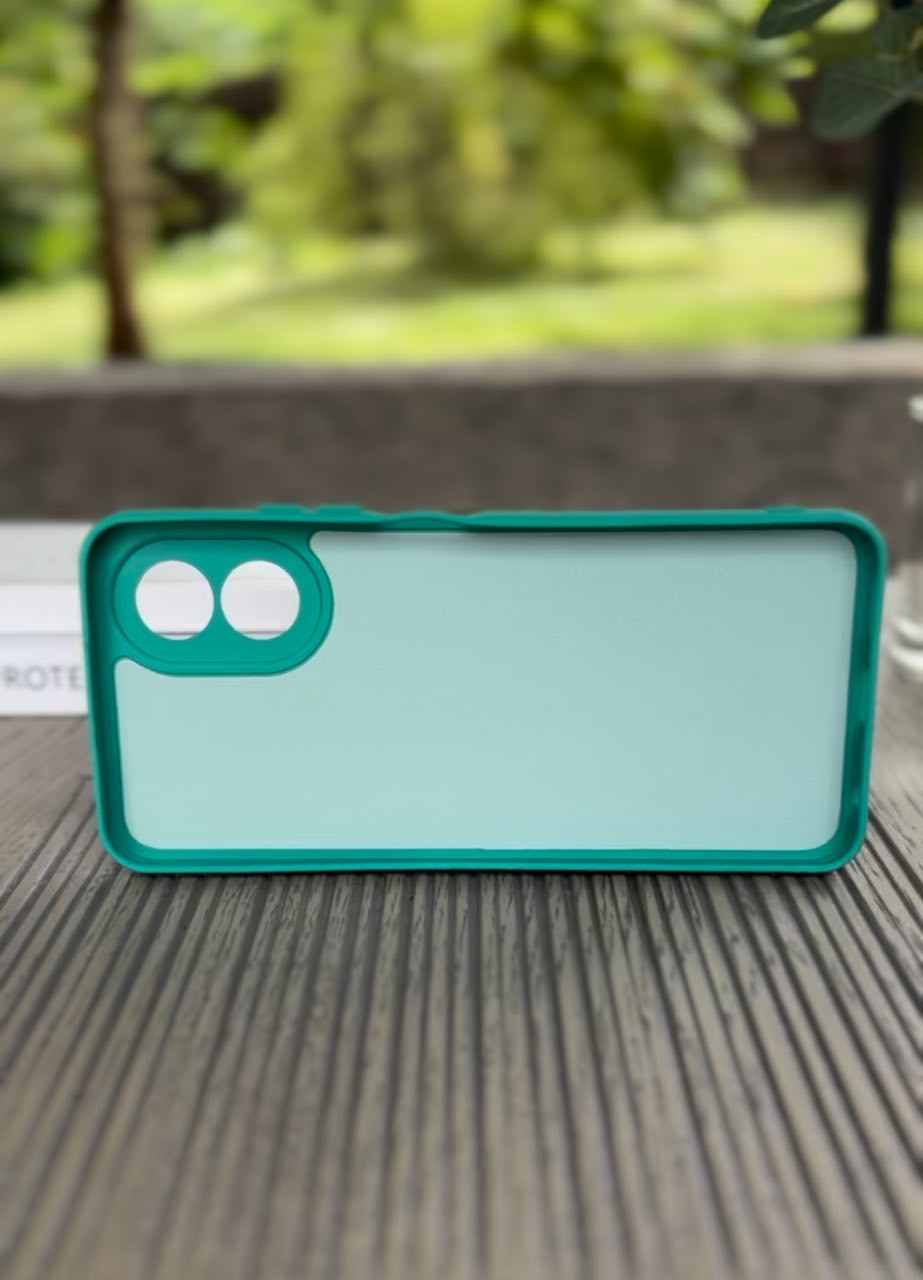 Husa Oppo A38, Verde Persan, Silicon