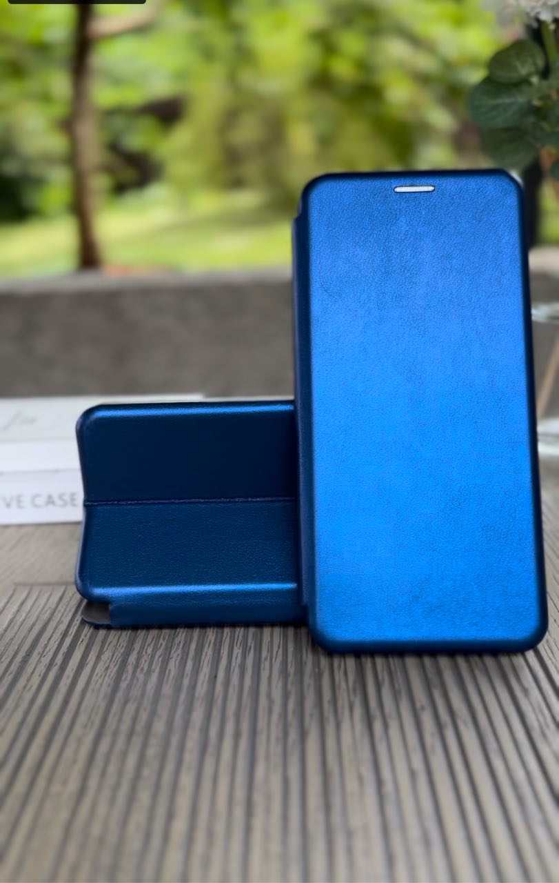 Husa Carte Redmi 9, Albastru