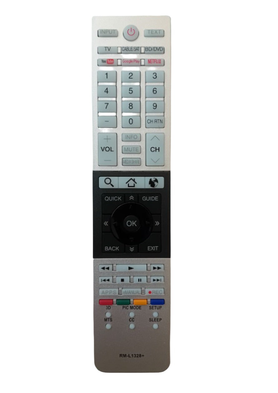 Telecomanda Toshiba LCD, RM-L1328 Plus, Smart TV