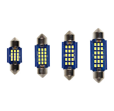 Bec Auto cu Led pentru Plafoniere, Portbagaj, Lampa Numar, 12V, Canbus, 41MM-2016-18SMD HB