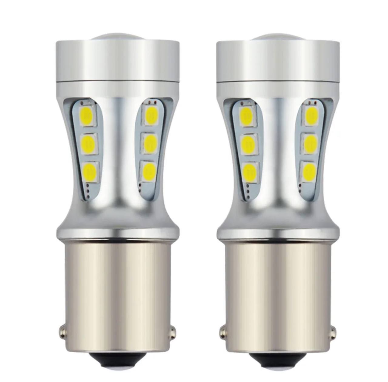 Bec Auto cu Led pentru Semnalizare, Pozitie, Faruri, 12-24V, Canbus, 1156-3030-18A