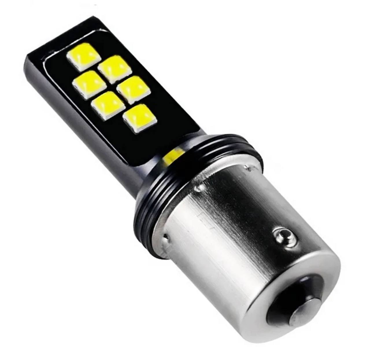 Bec Auto cu Led pentru Stopuri, Semnalizare, Pozitie, 12V, Canbus, 1156-3030-12SMD