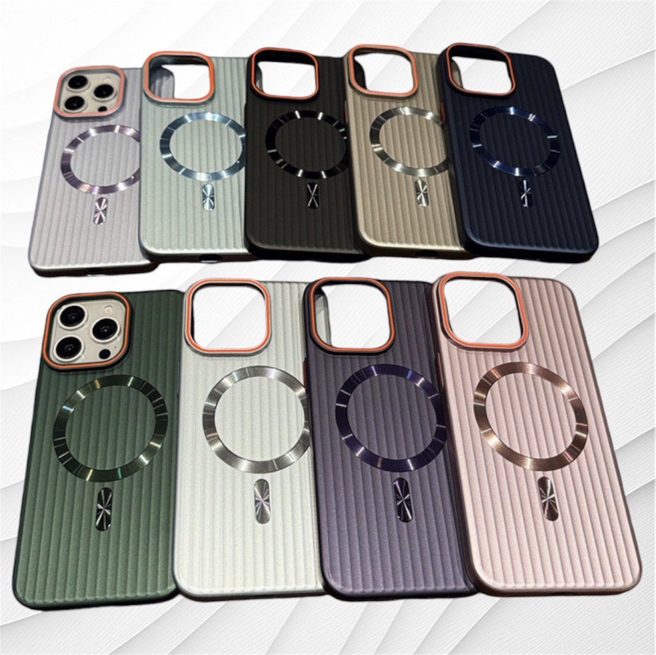 Husa iPhone 14, MagSafe, Maro